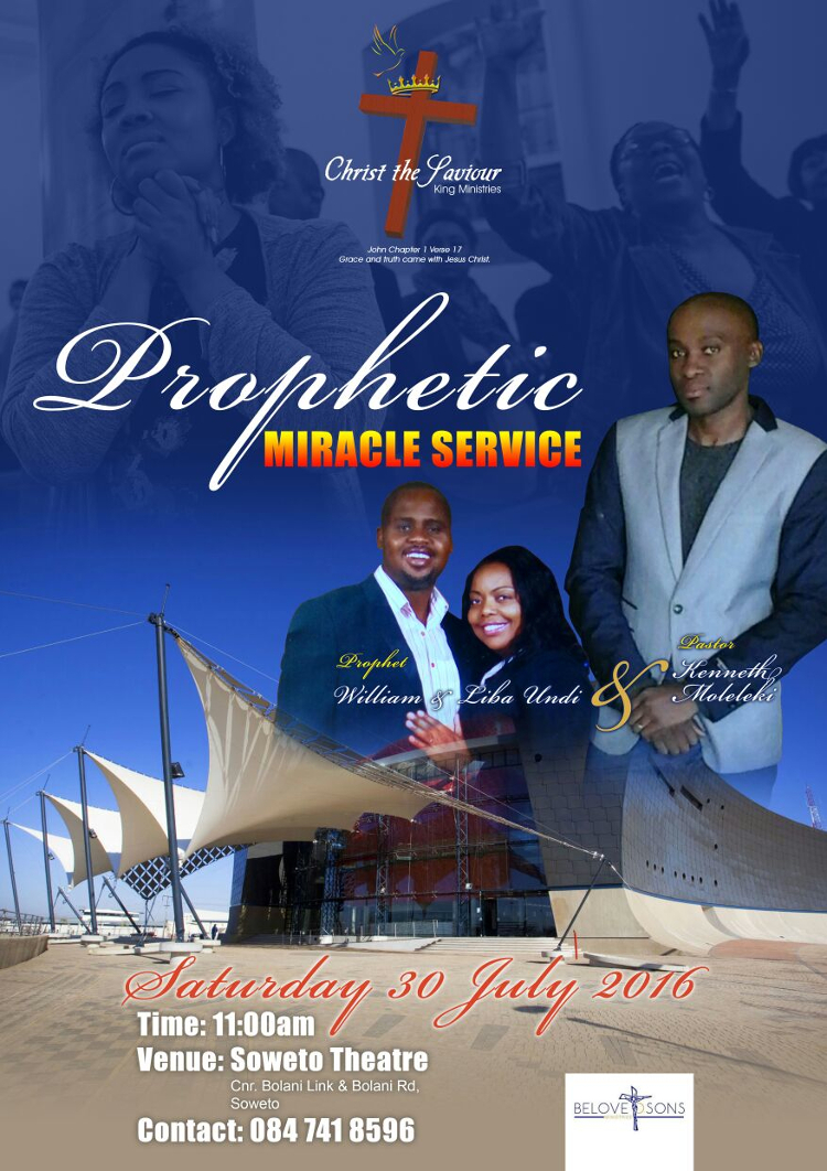 prophetic miracle poster Web