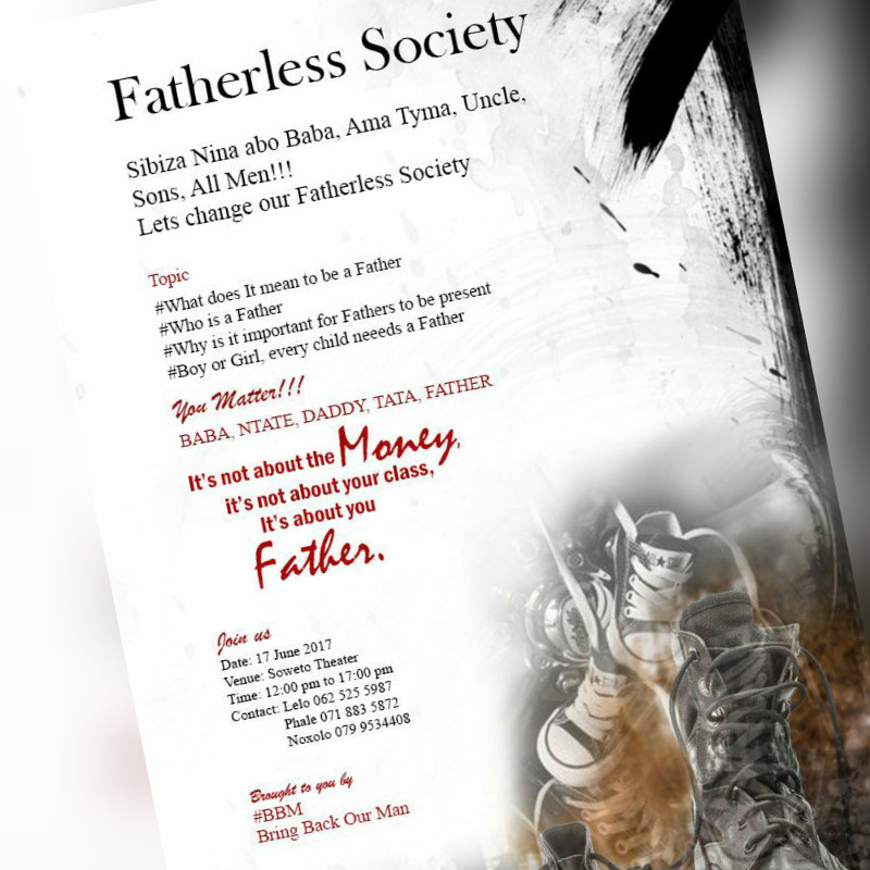 fatherless society