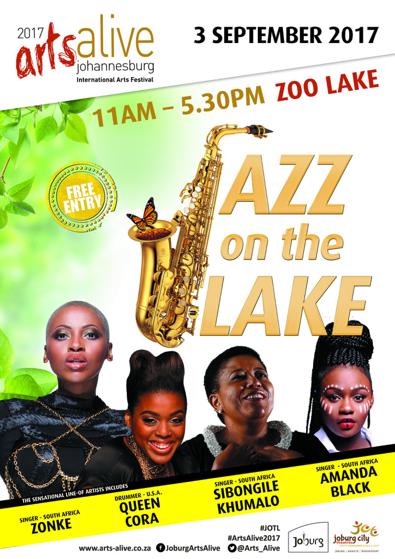 Jazz on the Lake 2017 poster